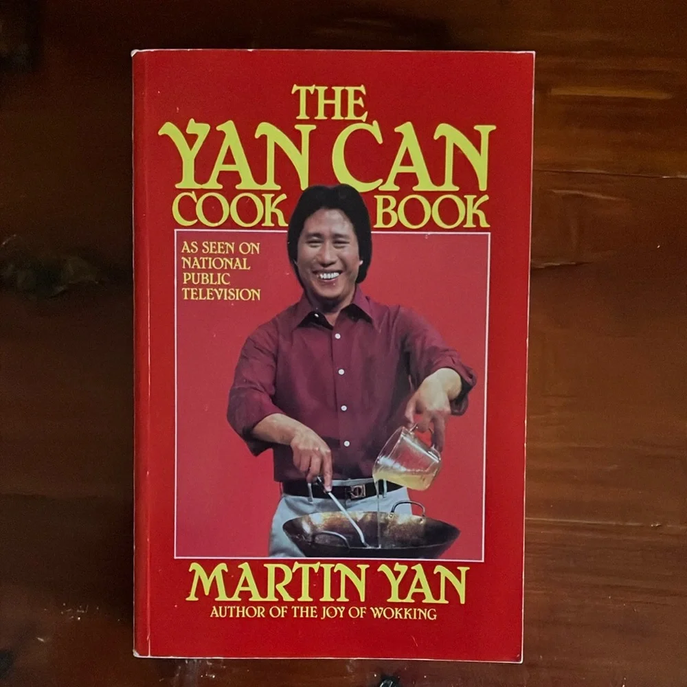 Yan Can Cook Cookbook Martin Yan Chinese Recipes Book Vintage 1986